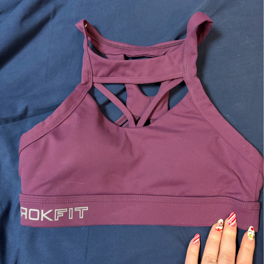 ROKFIT Plum Sports Bra